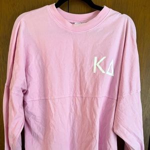 Pink Kappa Delta spirit jersey size large